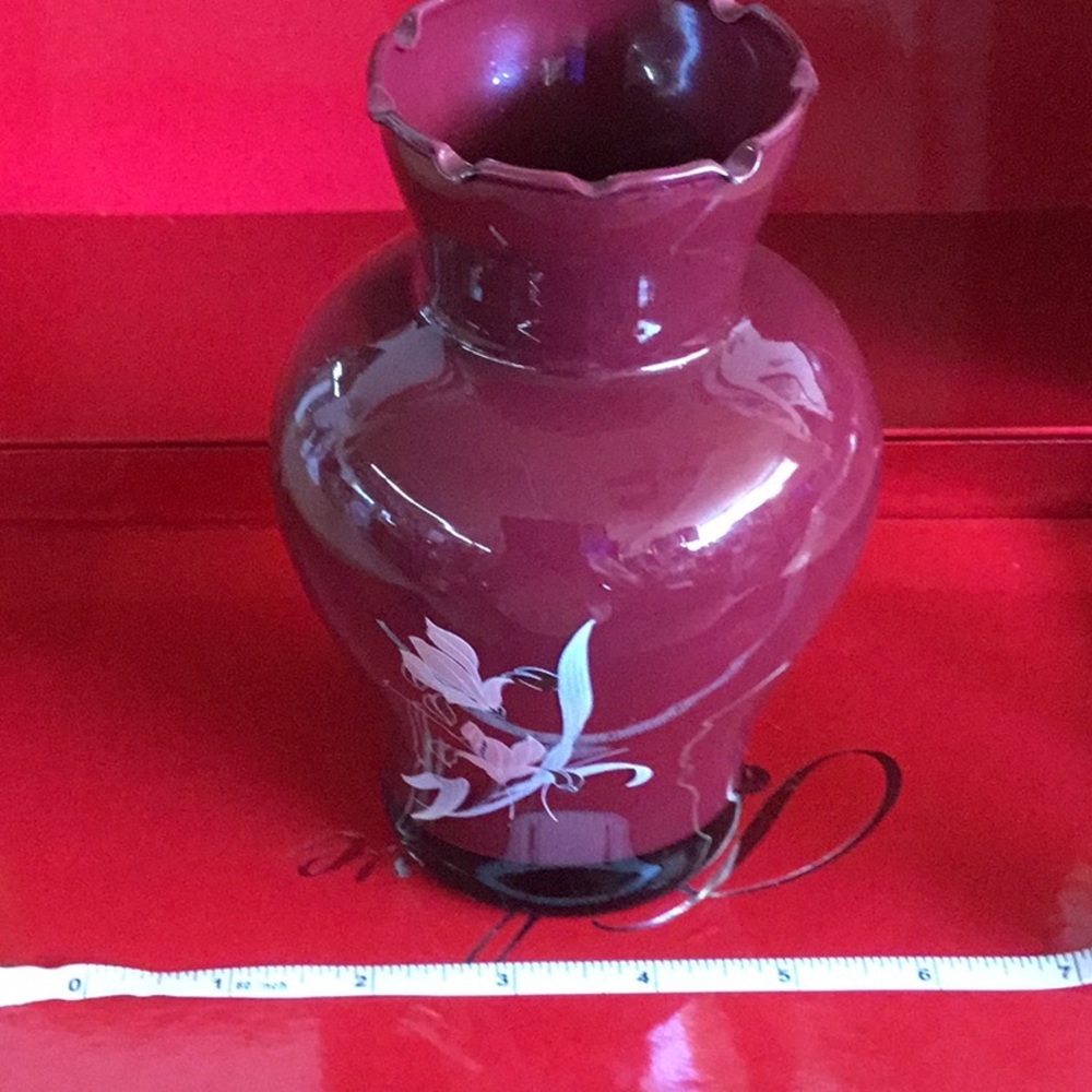 Antique Glass Vase